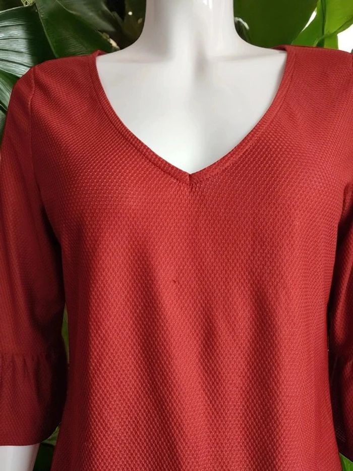 Blouse manches évasées (lire mesures avant achat) - photo numéro 3