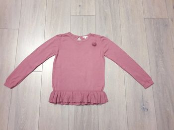 Tres joli pull  fin rose. Fille 10 ans. Marque Vertbaudet