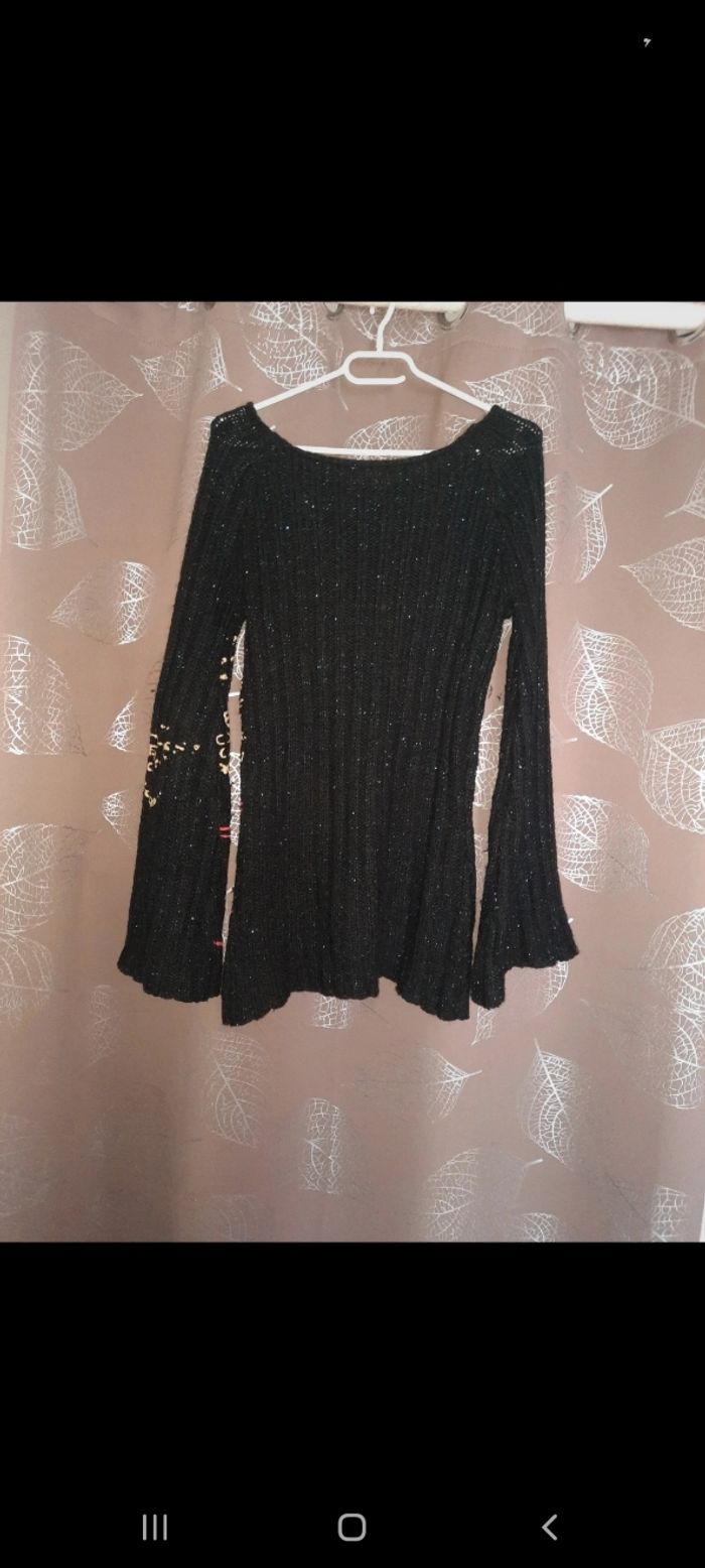 Pull Desigual en laine "L" - photo numéro 3