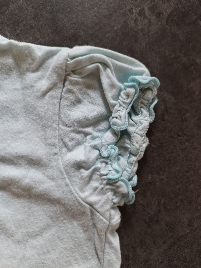 T-shirt été bleu clair 18 mois - photo numéro 2