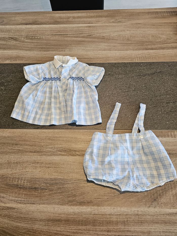 Ensemble vintage 6 mois - photo numéro 2