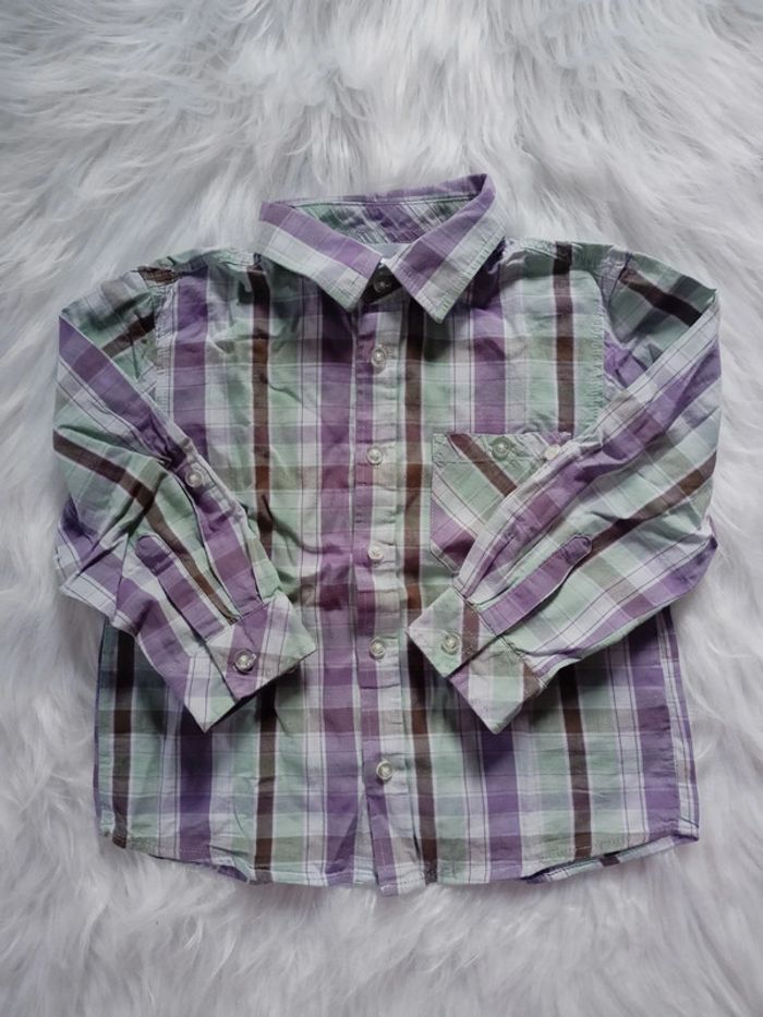 Chemise à carreaux 4 ans N*0167 - photo numéro 2