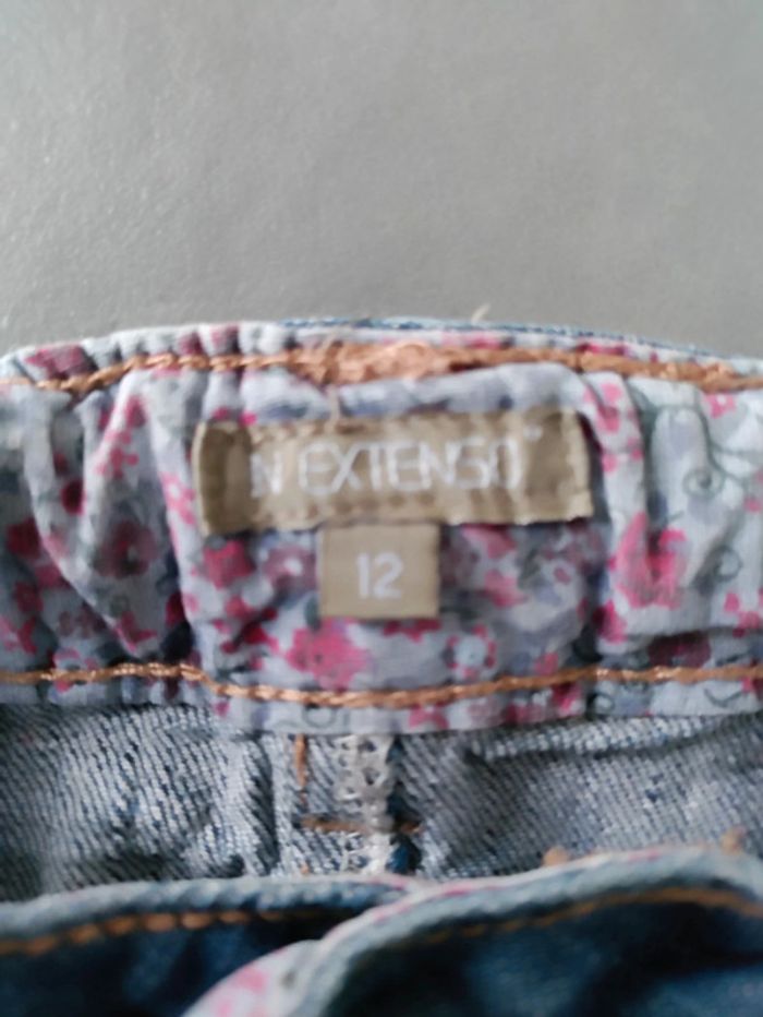 Jupe en jeans In Extenso taille 12 ans 3€ - photo numéro 2