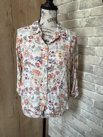 Chemisier fleurie vintage taille 38/40