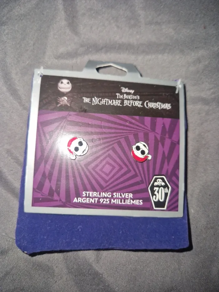 Boucle d oreilles l'étrange Noël de Mr Jack - photo numéro 3