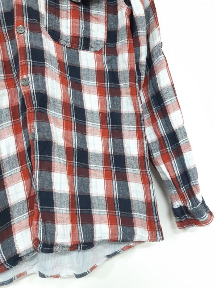 Chemise à carreaux manches longues - photo numéro 3