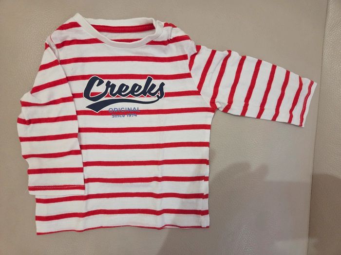 T-Shirt Manches longues Creeks 9 mois