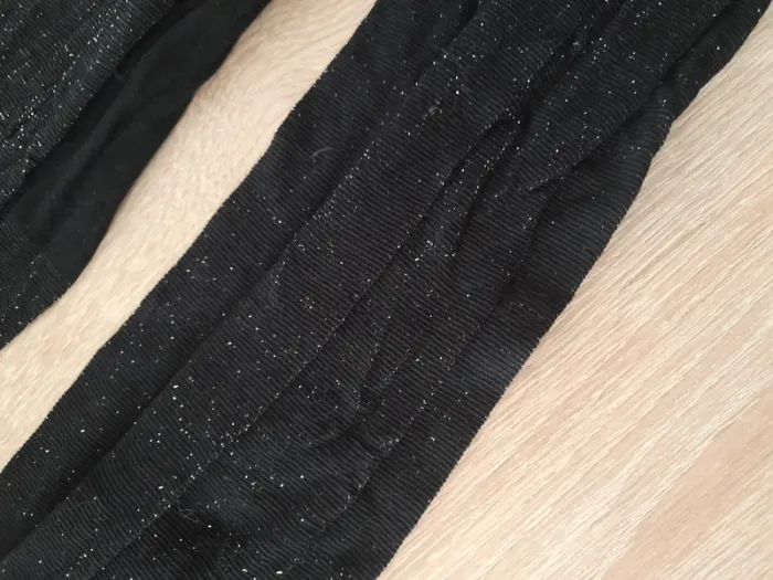 Paires de collants noirs à paillettes - photo numéro 2