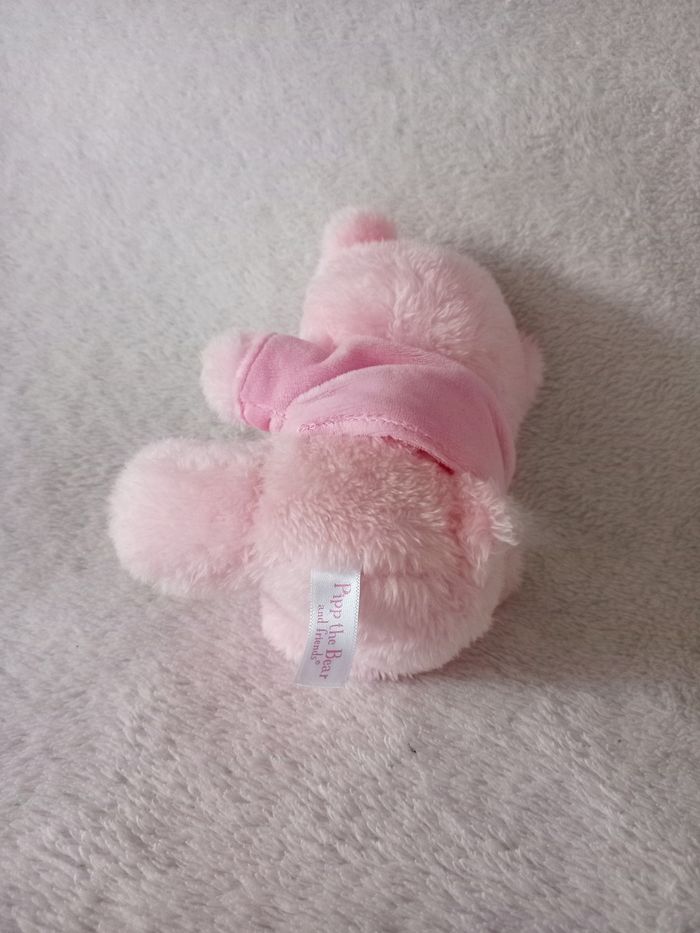 Peluche ours rose Baby Girl Pipp the bear - photo numéro 2
