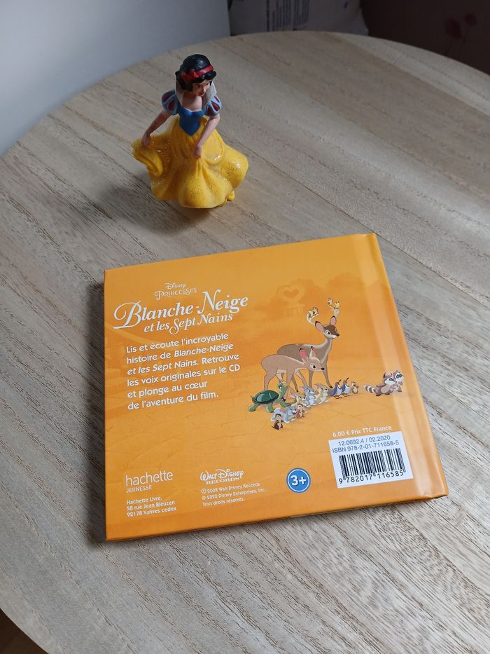 Mon histoire à écouter - Livre CD - Disney Princesses: Blanche Neige et les Sept Nains - photo numéro 5
