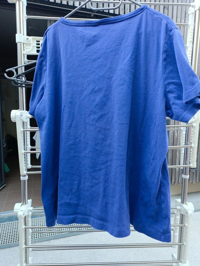 T-shirt Blanche Porte taille 52 bleu - photo numéro 3