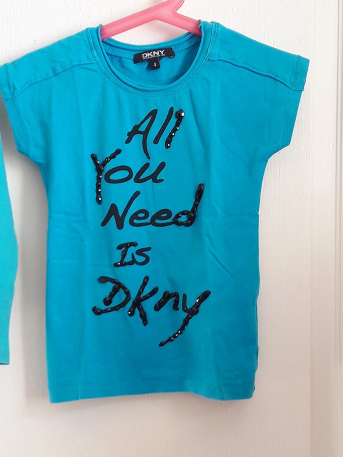 Lot 2 hauts bleus 4 ans - photo numéro 3