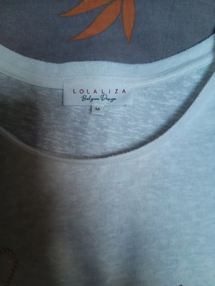 T-shirt crème Lola Liza - photo numéro 3