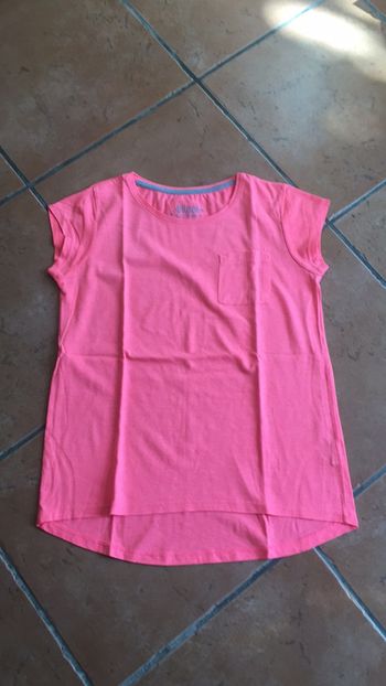 Teeshirt orange vif fille T12 ans Bilook