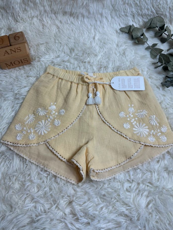 Short jaune Louise Misha taille 6 ans - photo numéro 3