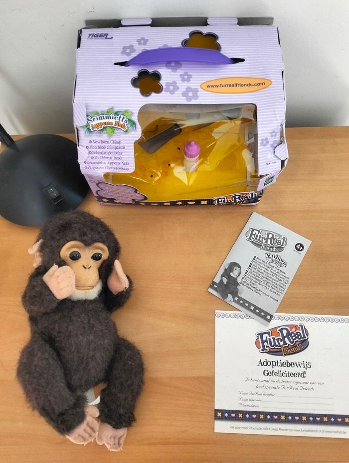Newborn chimpanzée FurReal Friends - photo numéro 7