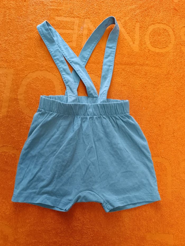 Short à bretelles H&M 12-18 mois 86 cm