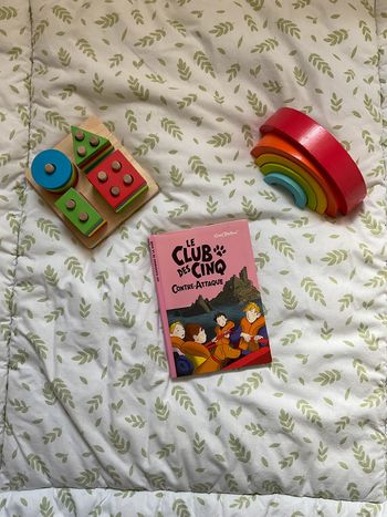 livre bibliothèque rose le club des cinq contre attaque tome 841