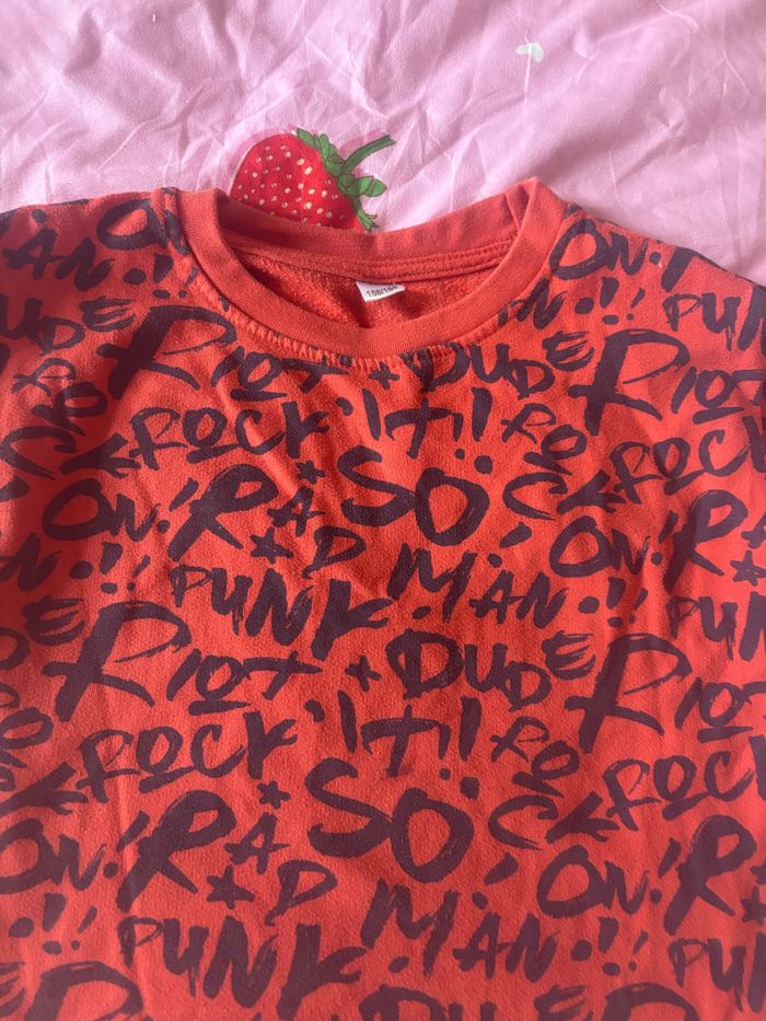 Sweat garçon 14 ans zeeman orange - photo numéro 3