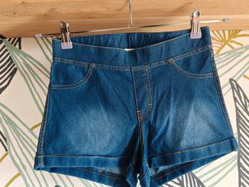 Short jean souple  H&M 14 ans
