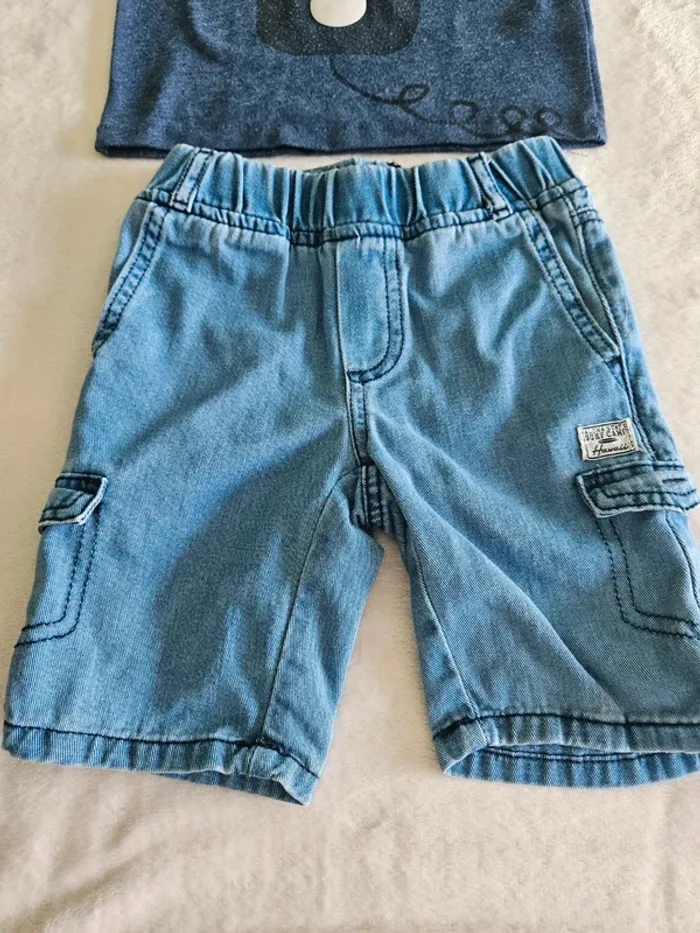 Tenue short + t-shirt 2 ans 86cm - photo numéro 6