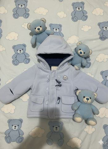 Manteau ourson bleu