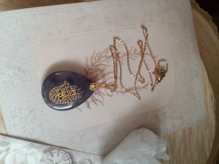 Collier réversible main - photo numéro 3