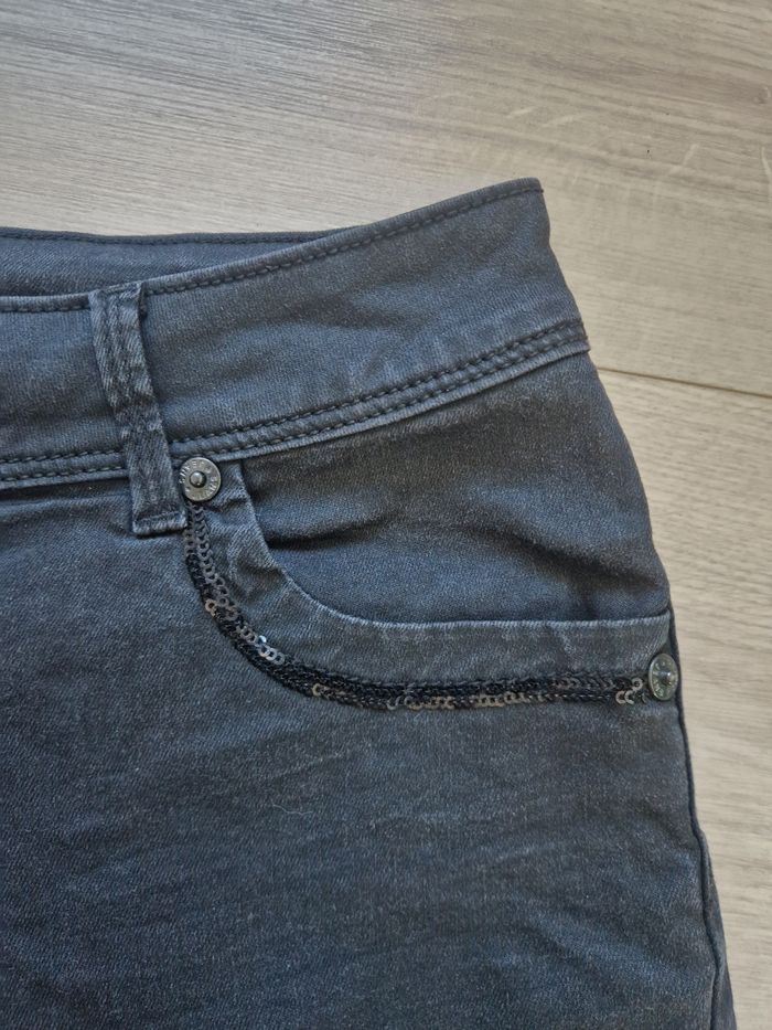 Short femme noir Morgan à sequins taille 38 - photo numéro 2
