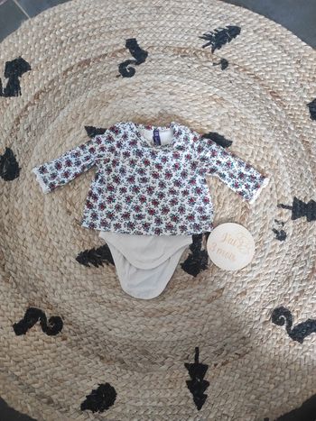Haut + body fille