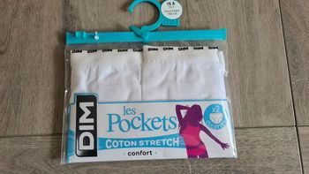 Lot de 2 Culottes DIM 16 Ans.