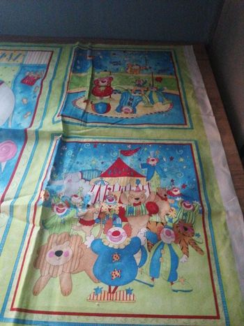 Tissus motif cirque