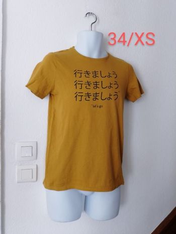 Tee shirt manches courtes homme 34