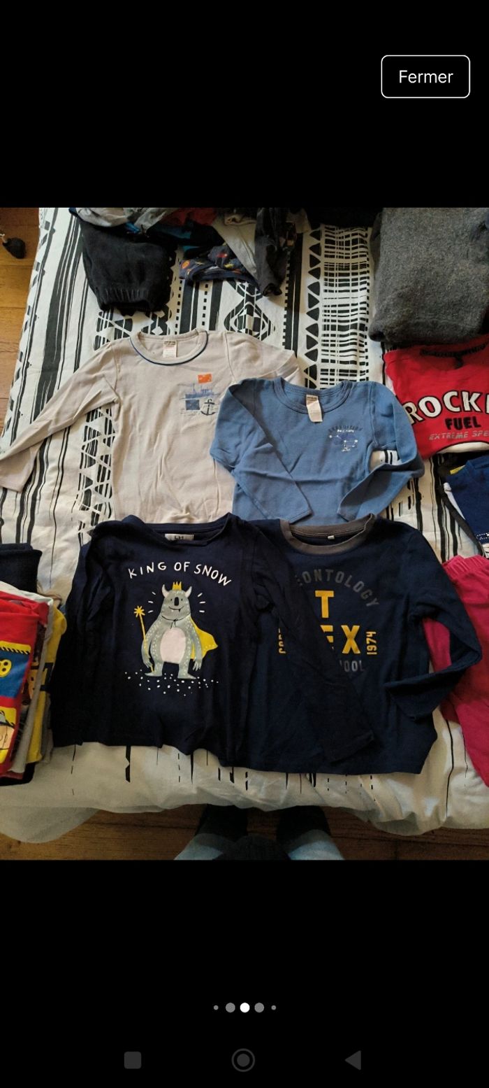 Gros lot vêtements garçon taille 5 ans - photo numéro 6