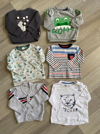 Sweat et t-shirt à manches longues