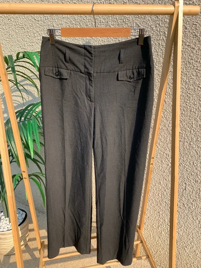 Pantalon droit évasé H&M - photo numéro 3
