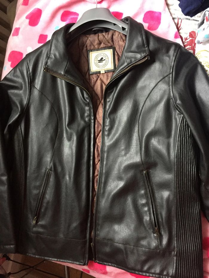 Veste faux cuir - photo numéro 2