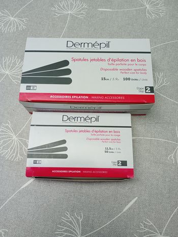 Spatules d'épilation