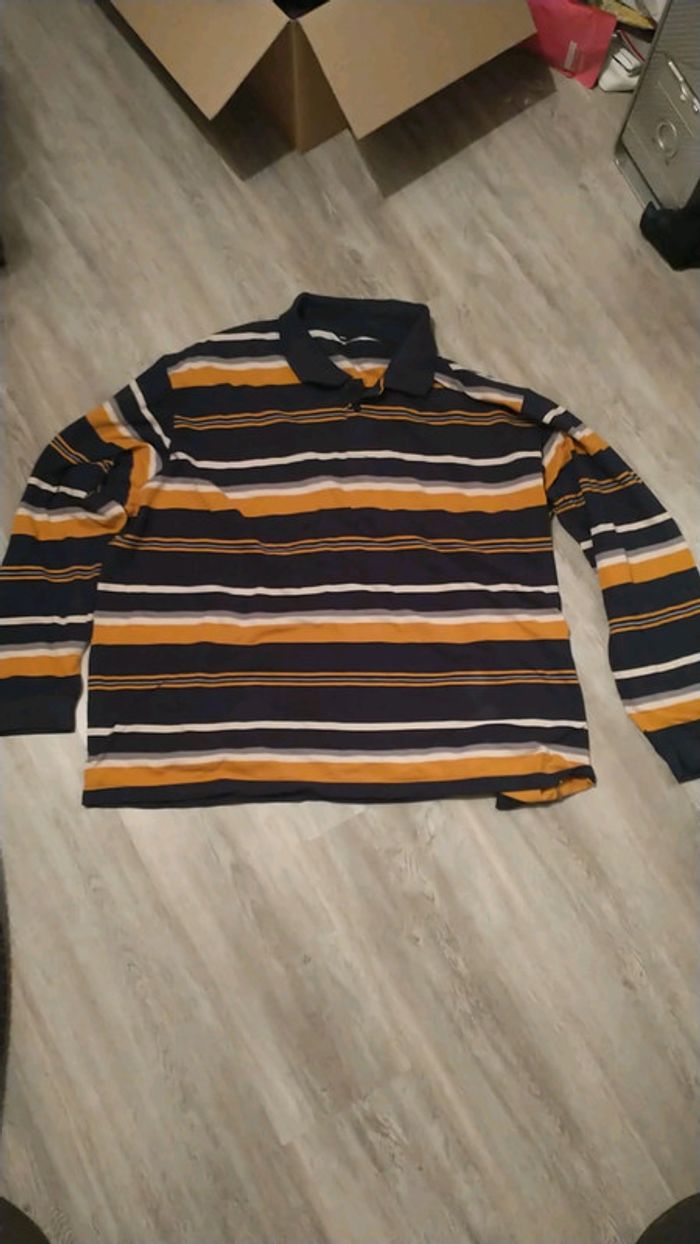 Pull taille 5XL motif rayé taille 147/156 5xl