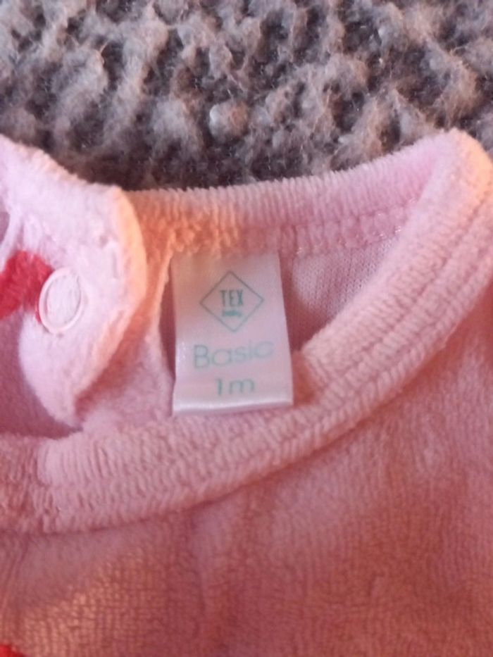 Pyjama taille 1mois tex - photo numéro 2