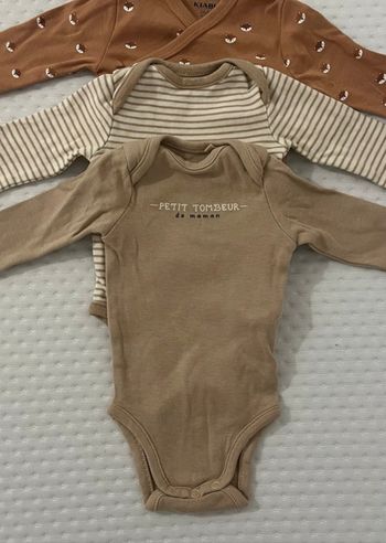 Lot de 3 bodies 3M