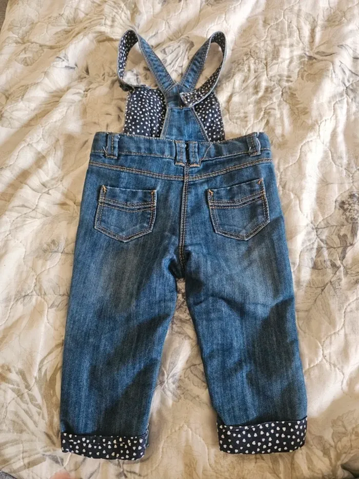 Salopette en jeans tape à l'œil - photo numéro 2