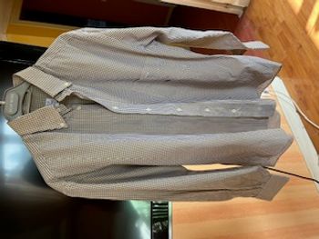 CHEMISE CARREAU BLEU JAUNE