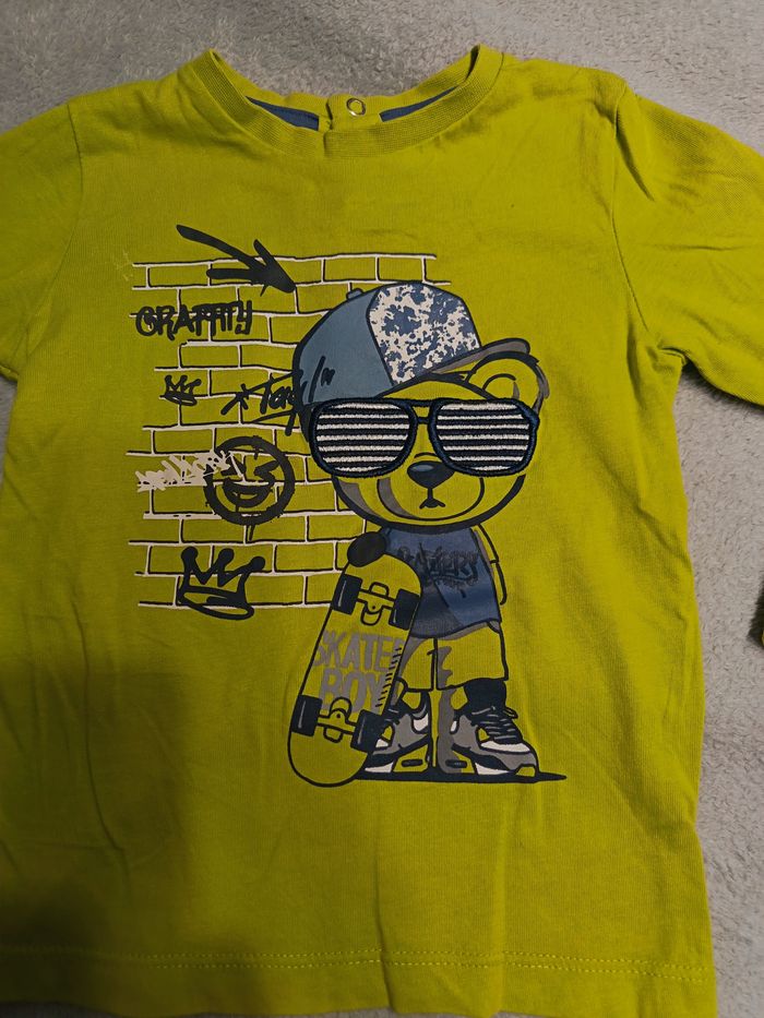 tee shirt mchs longs de Prénatal 3 ans réf 484 B4 - photo numéro 1