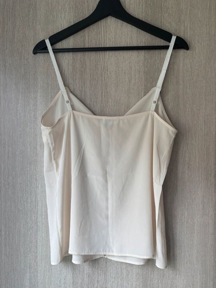 🤍 Caraco en soie Claudie Pierlot – Taille 40 – Élégance crème - photo numéro 5