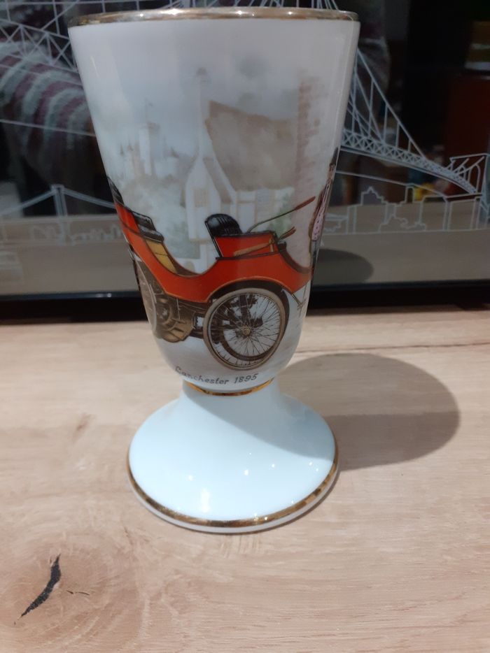 Mazagrand Porcelaine de Limoges Lanchester 1895 - photo numéro 5