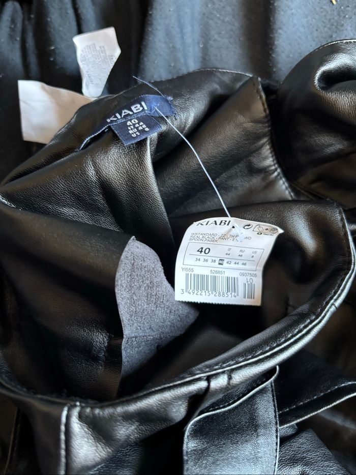 Pantalon similicuir cuir - photo numéro 3