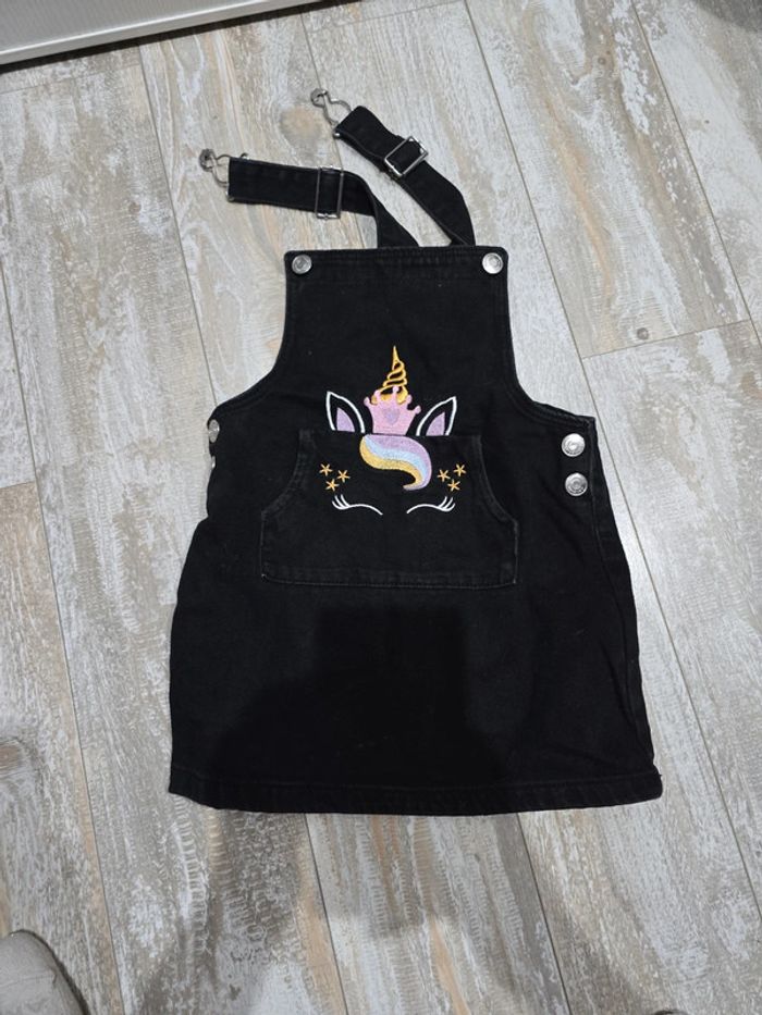 Robe en jeans licorne #orianablfille4ans