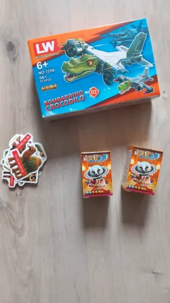 Lot lego crocodilo bombardino