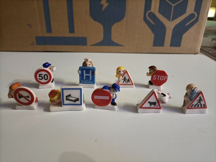 Fève panneau signalisation
