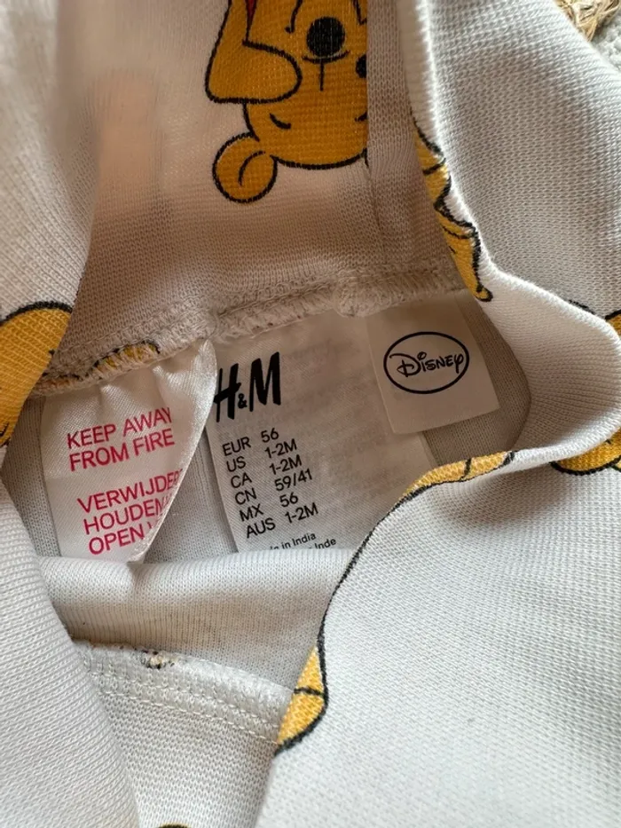Legging bébé garçon Winnie l’ourson – H&M – taille 56 - photo numéro 4